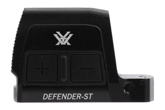 Vortex Optics Defender red dot with push button controls